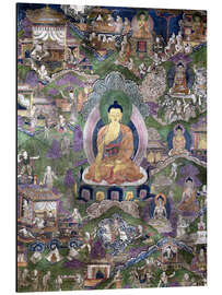 Magnettafel Thangka des Buddha