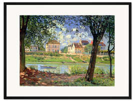 Gerahmter Kunstdruck Villeneuve la Garenne