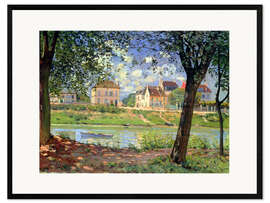 Gerahmter Kunstdruck Villeneuve la Garenne