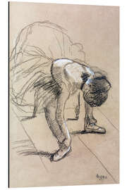 Magnettafel Sitzende Tänzerin