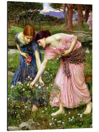 Magnettafel Rosenpflücken im Mai