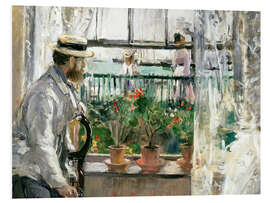 Foam board print Manet on the Isle of Wight