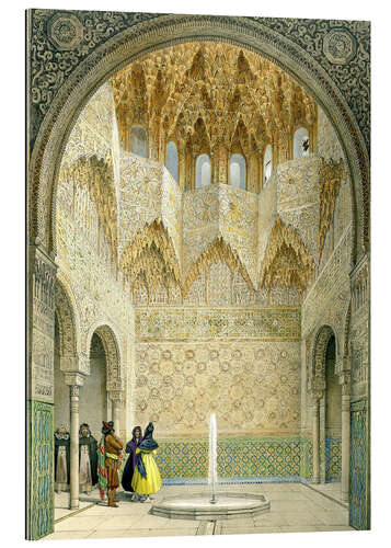 Gallery print The Hall of the Abencerrages, the Alhambra, Granada, 1853