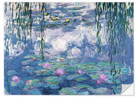 Adesivo murale  Ninfee - Claude Monet