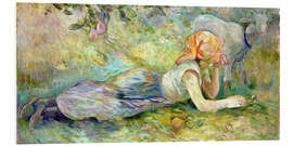 Foam board print Shepherdess Resting