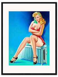 Framed art print Wink