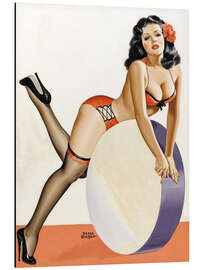 Magnettafel Über einer Trommel