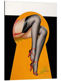 Magnettafel Durch das Schlüsselloch II