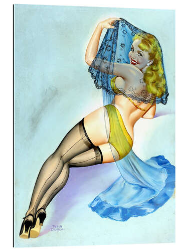 Gallery print Pin Up - The Veil