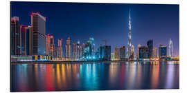 Alubild Dubai Skyline