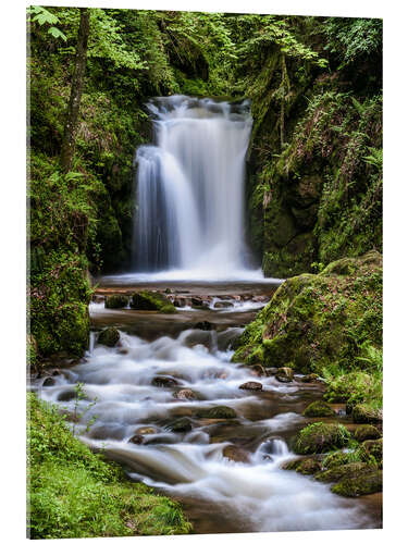 Quadro em acrílico Waterfall of Geroldsau, Black Forest