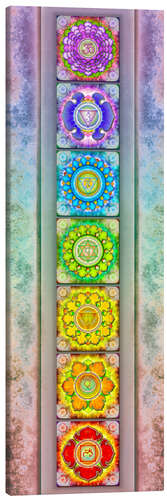 Canvas print The Seven Chakras - Series III -Artwork II