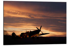 Magnettafel Spitfire Rest Easy