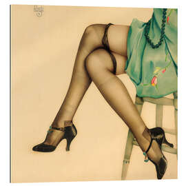 Gallery print Black Stockings