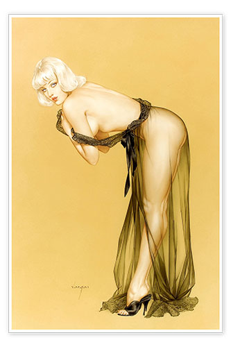 Poster Vargas Pin-Up-Mädchen, September 1962