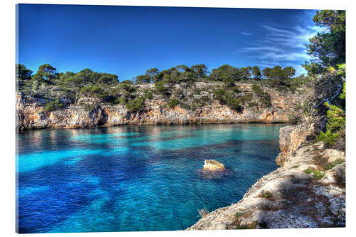 Akrylbilde Majorca - Cala Pi