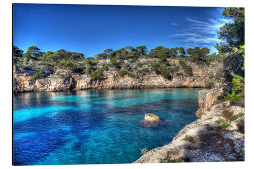 Aluminium print Majorca - Cala Pi