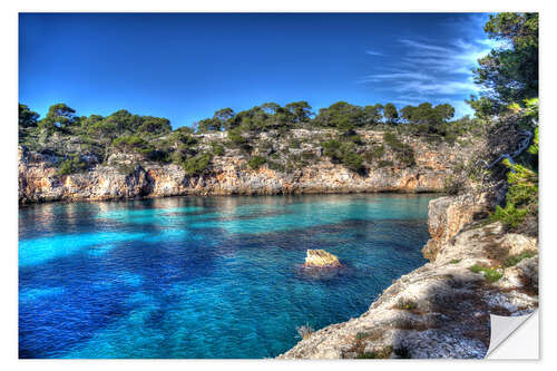 Vinilo para la pared Majorca - Cala Pi