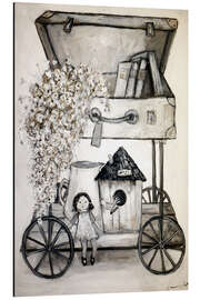 Magnettafel Flower-Transport