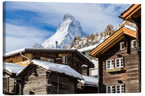 Lienzo Zermatt