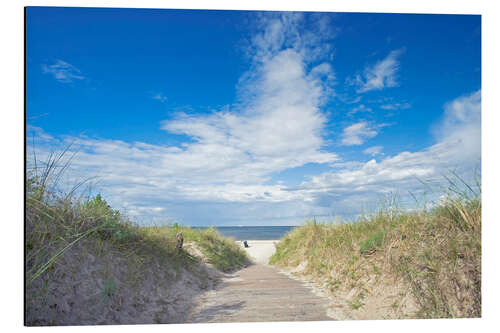 Alubild Ostsee Strand