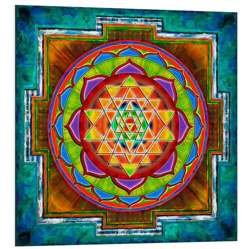 Stampa su PVC Intuition Sri Yantra II