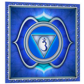 Foam board print Ajna Chakra - Series II