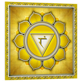 Foam board print Manipura Chakra - Series II