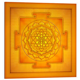 Galleritryk Gylden Sri Yantra - Artwork II