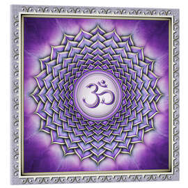 Quadro em acrílico Sahasrara Chakra - Series II