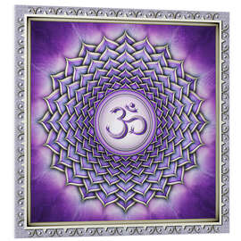 Foam board print Sahasrara Chakra - Series II