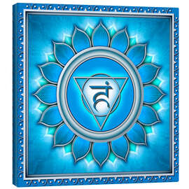 Lienzo Vishuddha Chakra - Series II