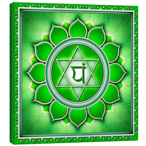 Canvas print Anahata Chakra - Series II