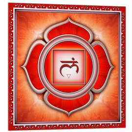 Foam board print Muladhara Chakra - Series II