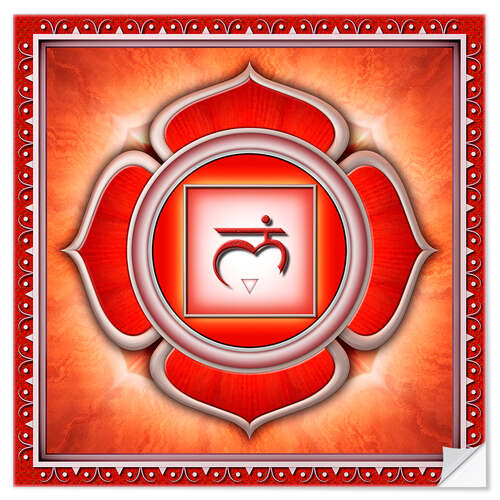 Sisustustarra Muladhara Chakra - Series II