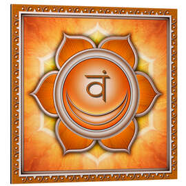 Magnettafel Swadhisthana Chakra - Serie II