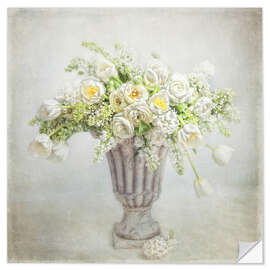 Muursticker Spring bouquet