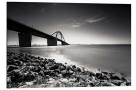 Magnettafel Fehmarnsundbrücke