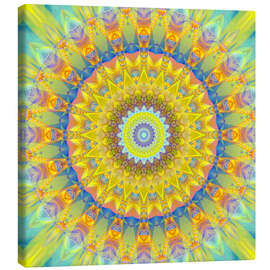 Canvas print Mandala Sun 2