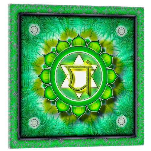 Acrylglasbild Anahata Chakra - Serie I