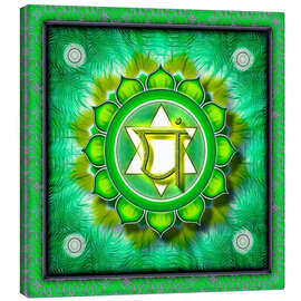 Canvas print Anahata Chakra - Series I