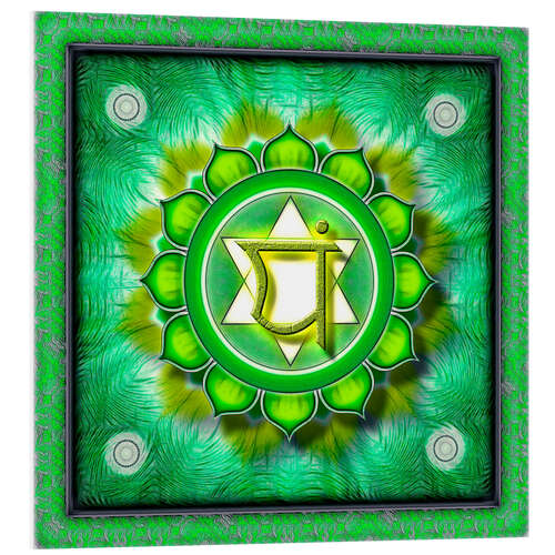 Stampa su PVC Anahata Chakra - Series I