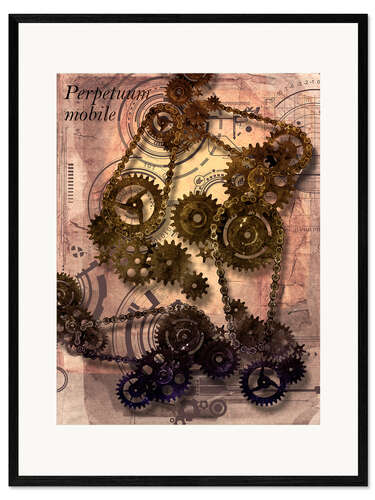Framed art print Perpetuum mobile