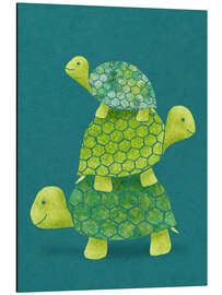 Magnettafel Schildkröte Stapel