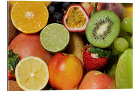 Gallery print Fruits Background