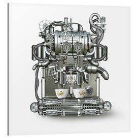 Magnettafel Kaffeemaschine