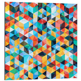 Magnettafel Abstrakte Mosaik-Muster