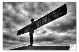 Selvklebende plakat Angel Of The North