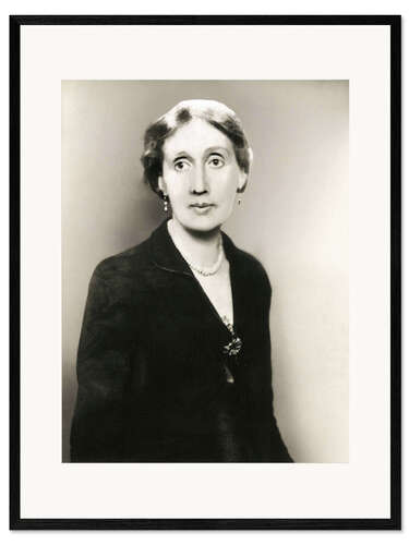 Impression artistique encadrée Virginia Woolf (1882-1941)