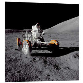 Foam board print Astronaut Eugene A. Cernan